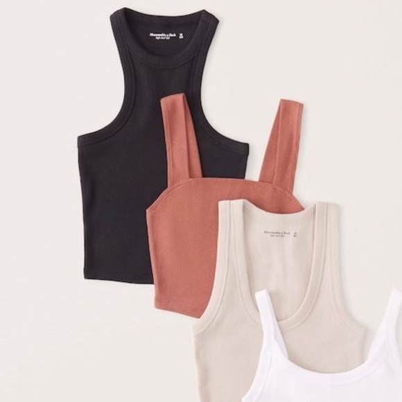 Abercrombie Ribbed Tanks - Picture 1 of 5